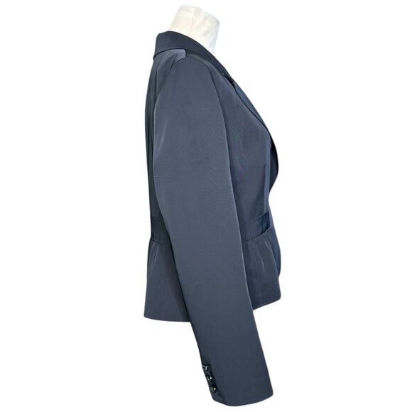 NINE WEST black two button blazer size 8P - Picture 6 of 13